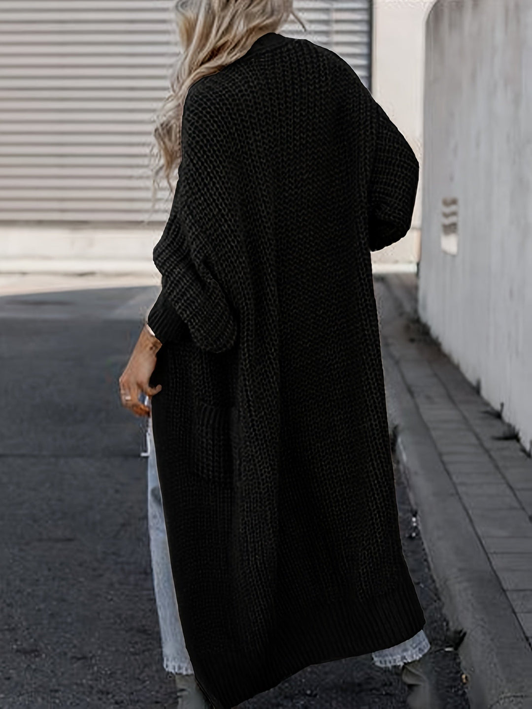 Maxi-Cardigan Damen | Lässiger Schnitt & Taschen