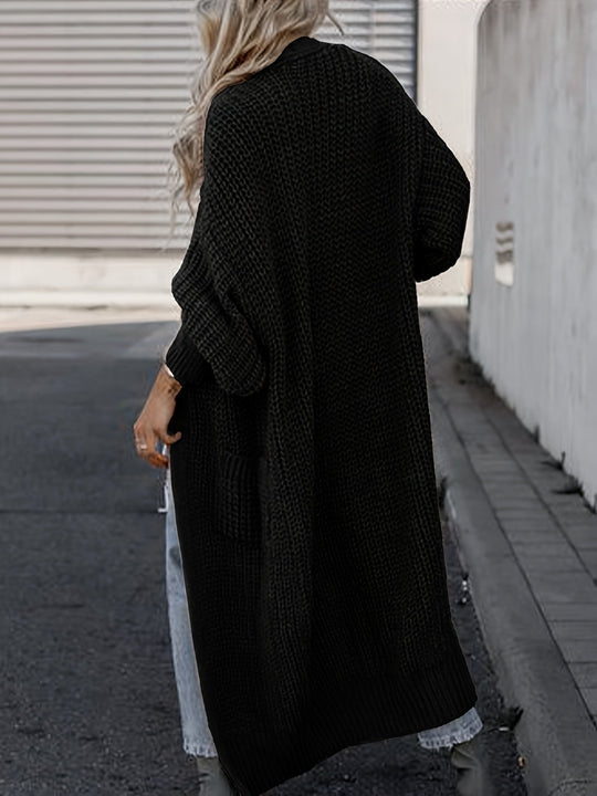 Maxi-Cardigan Damen | Lässiger Schnitt & Taschen