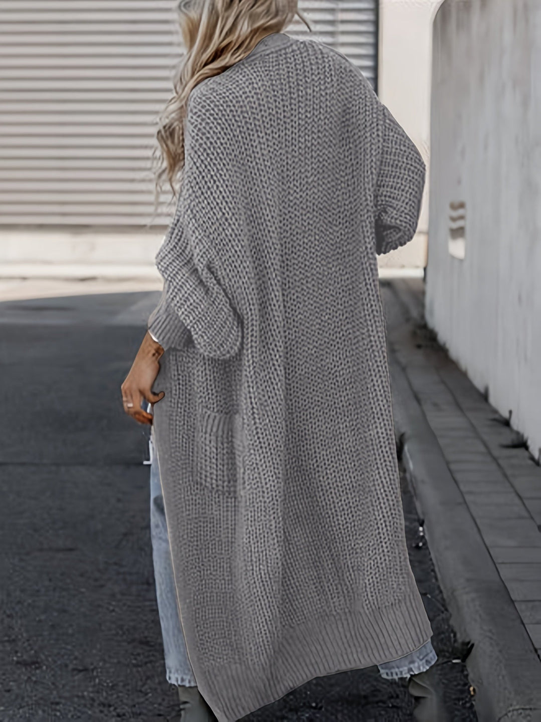 Maxi-Cardigan Damen | Lässiger Schnitt & Taschen