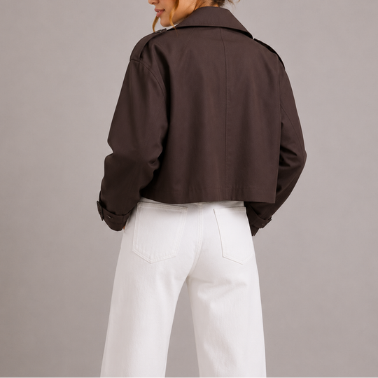 Anouk | Korte trenchcoat voor dames - view 3