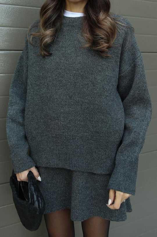 Truipak Dames | Oversized Trui & Aansluitende Rok 21