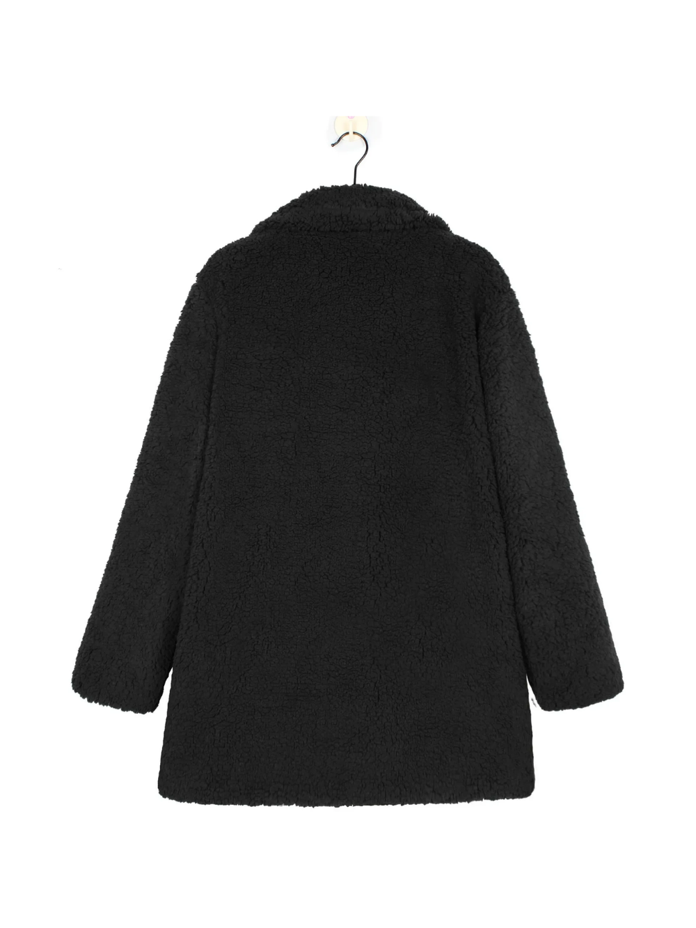 Teddy Kurzmantel Damen | Reverskragen & Plüschig Warm