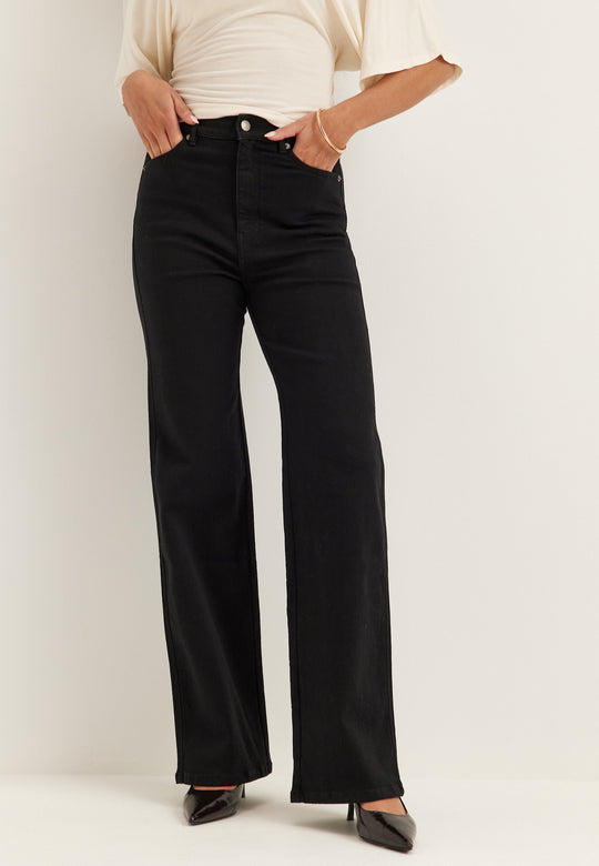 Straight Leg Jeans Dames | Hoge Taille & Stretchcomfort 3