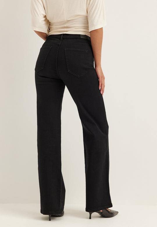 Straight Leg Jeans Dames | Hoge Taille & Stretchcomfort 1