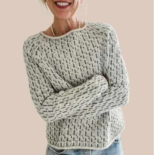 Strickpullover Damen | Strukturiert & Kastiger Schnitt