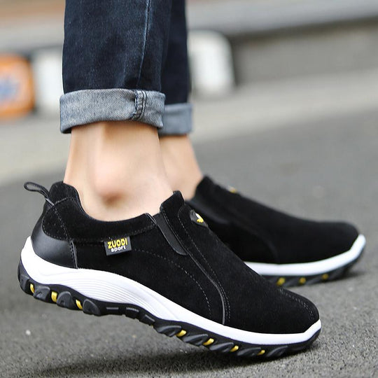 Herren Schuhe atmungsaktiv Fußgewölbestütze mit weichem Obermaterial