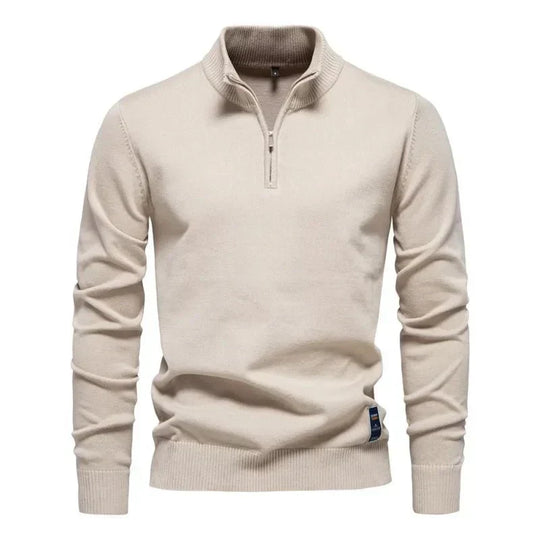 Quarter-Zip Pullover Herren | Atmungsaktiv & Figurbetont