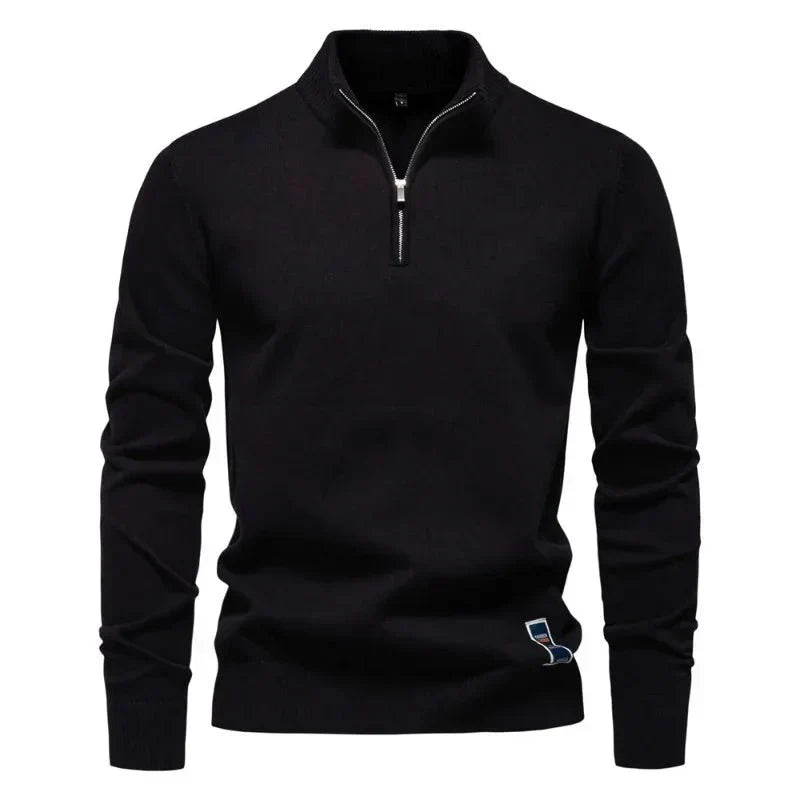 Quarter-Zip Pullover Herren | Atmungsaktiv & Figurbetont