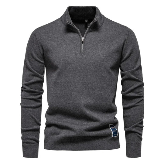 Quarter-Zip Pullover Herren | Atmungsaktiv & Figurbetont
