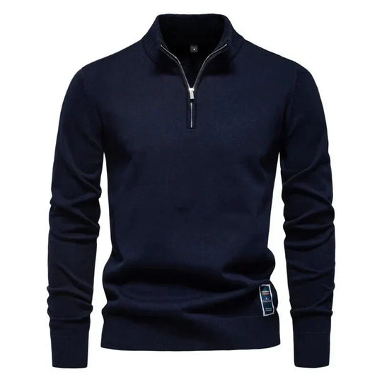 Quarter-Zip Pullover Herren | Atmungsaktiv & Figurbetont