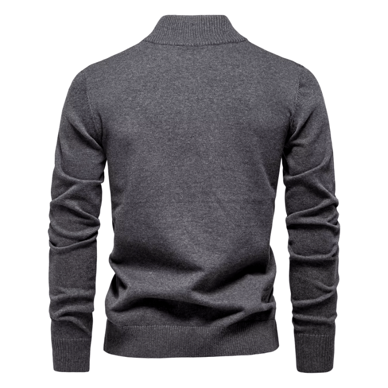 Quarter-Zip Pullover Herren | Atmungsaktiv & Figurbetont