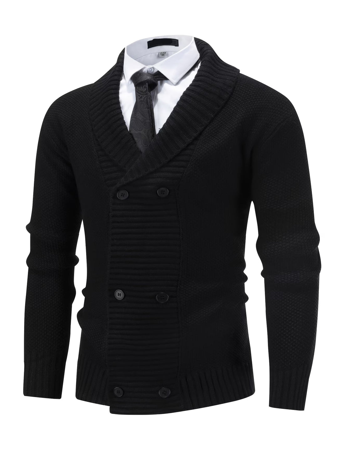 Strickjacke Herren | Rippenmuster & Bequemer Schnitt