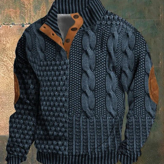 Bedrukte Trui Heren | Retro Design 5