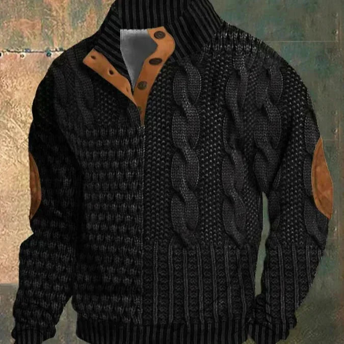 Bedrukte Trui Heren | Retro Design 7
