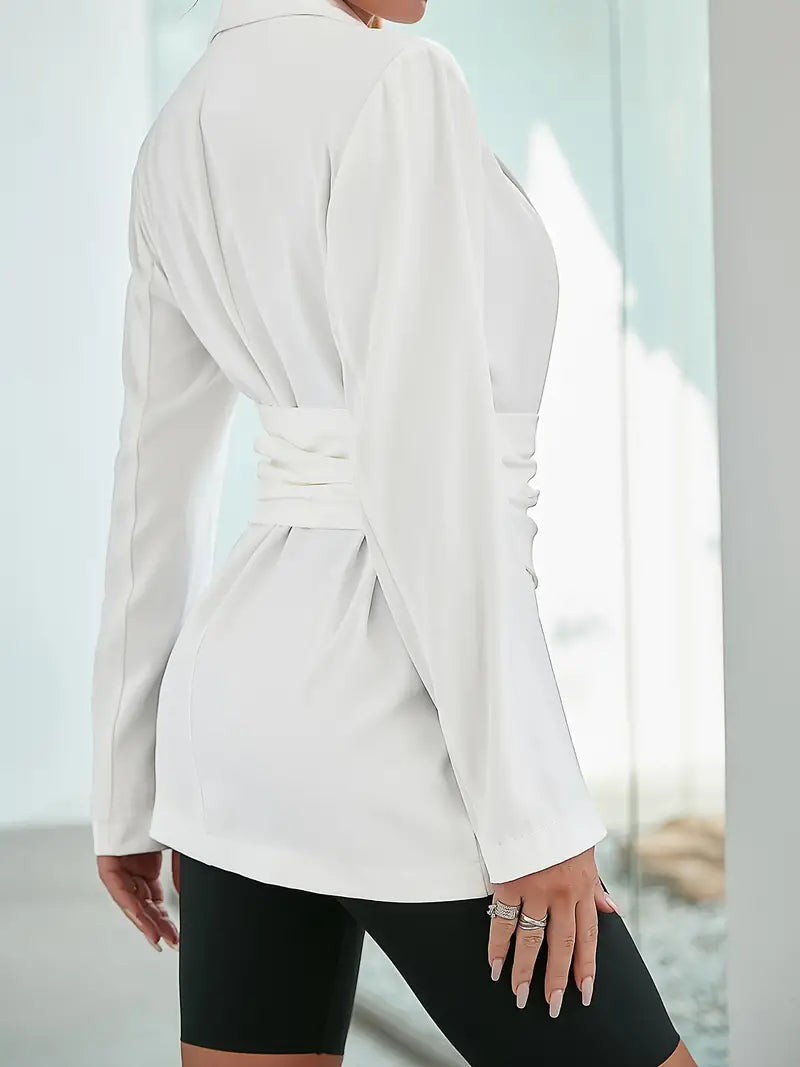 Geplooide Blazer Dames | Elegant & Verfijnd 2