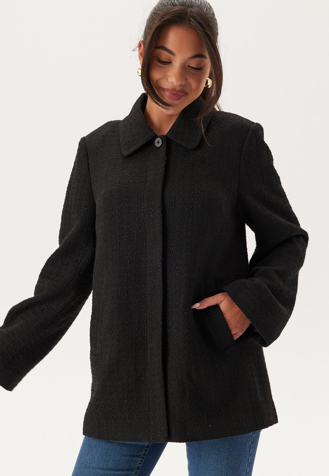 Bouclé Jasje Dames | Halflang Model 4