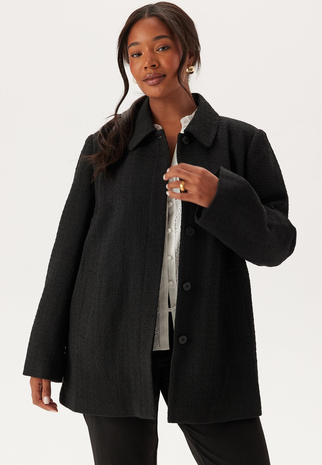 Bouclé Jasje Dames | Halflang Model 6