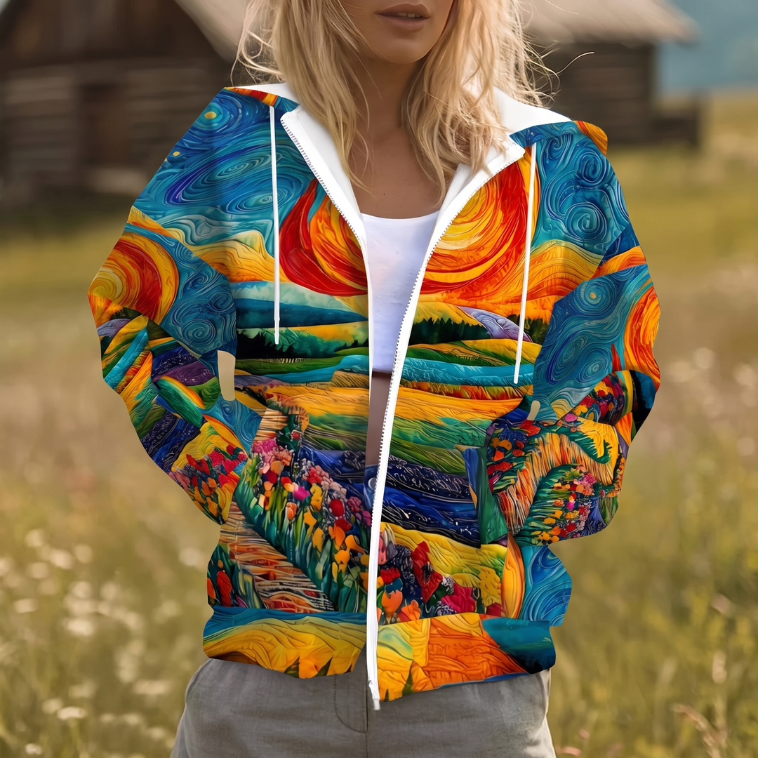 Hoodie Heren | Volledige Rits & Relaxed Fit 1