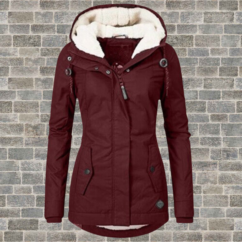 Winterjas Dames met Capuchon | Warm & Waterdicht 4