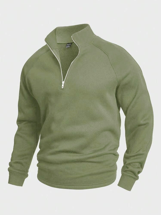 Pullover Herren | Stehkragen & Reißverschluss