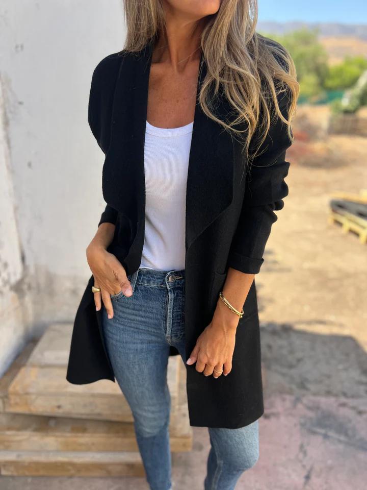 Cardigan Damen Lang | Temperaturregulierend & Atmungsaktiv 9