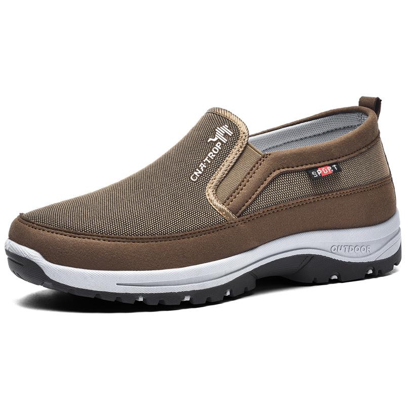 Herren Wanderschuhe Slip On Rutschfest Atmungsaktiv 3