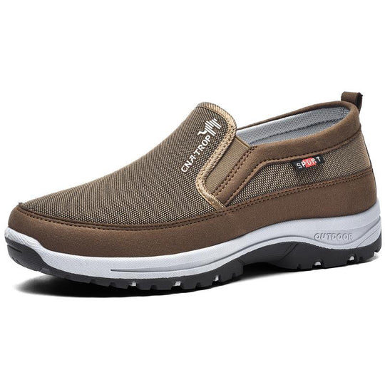 Herren Wanderschuhe Slip On Rutschfest Atmungsaktiv 3