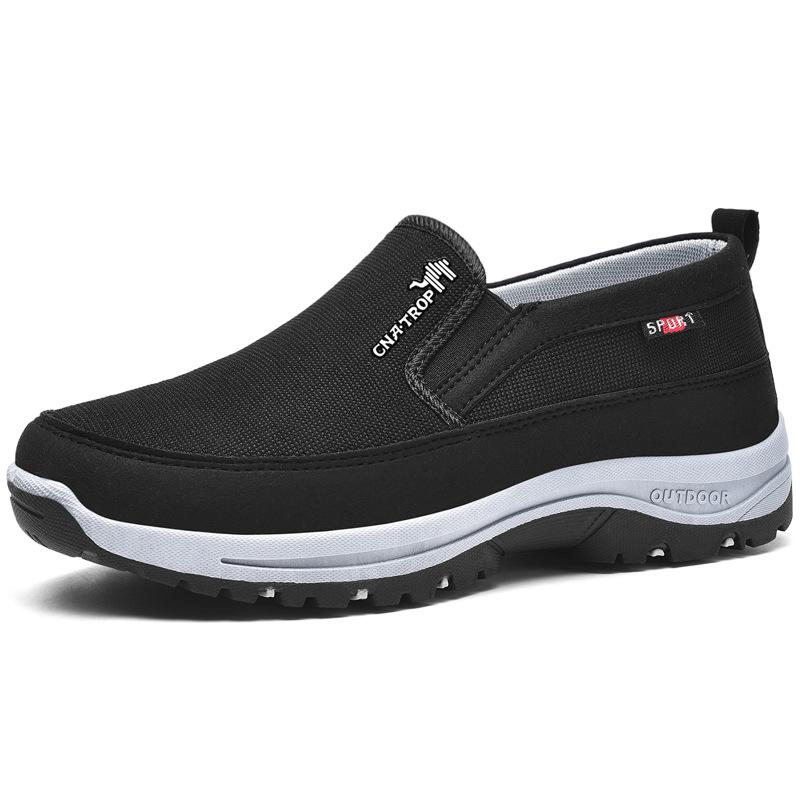 Herren Wanderschuhe Slip On Rutschfest Atmungsaktiv 13