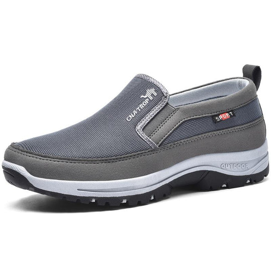Herren Wanderschuhe Slip On Rutschfest Atmungsaktiv 6