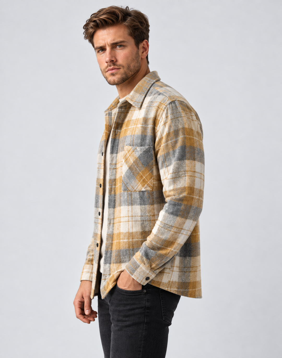 Overshirt Heren | Geruit & Comfortabel 2