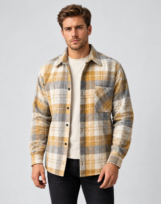 Overshirt Heren | Geruit & Comfortabel 1
