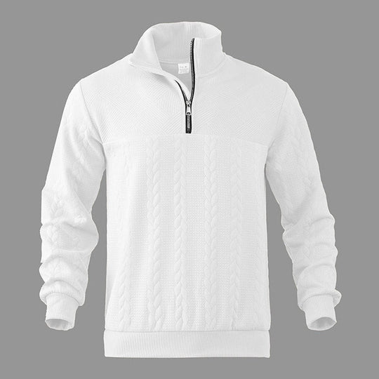 Pullover Herren | Stehkragen & Reißverschluss