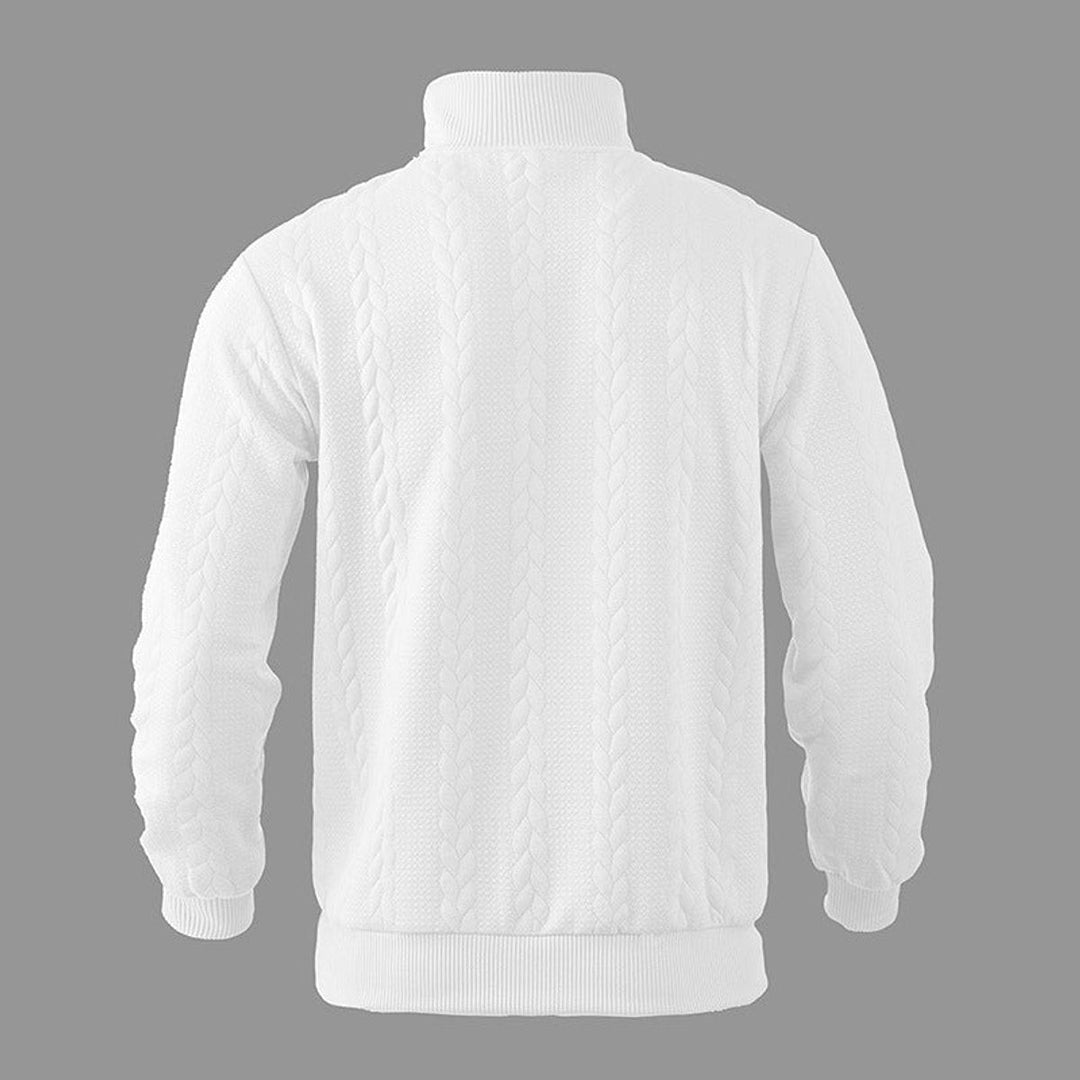 Pullover Herren | Stehkragen & Reißverschluss