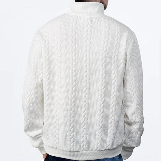 Pullover Herren | Stehkragen & Reißverschluss