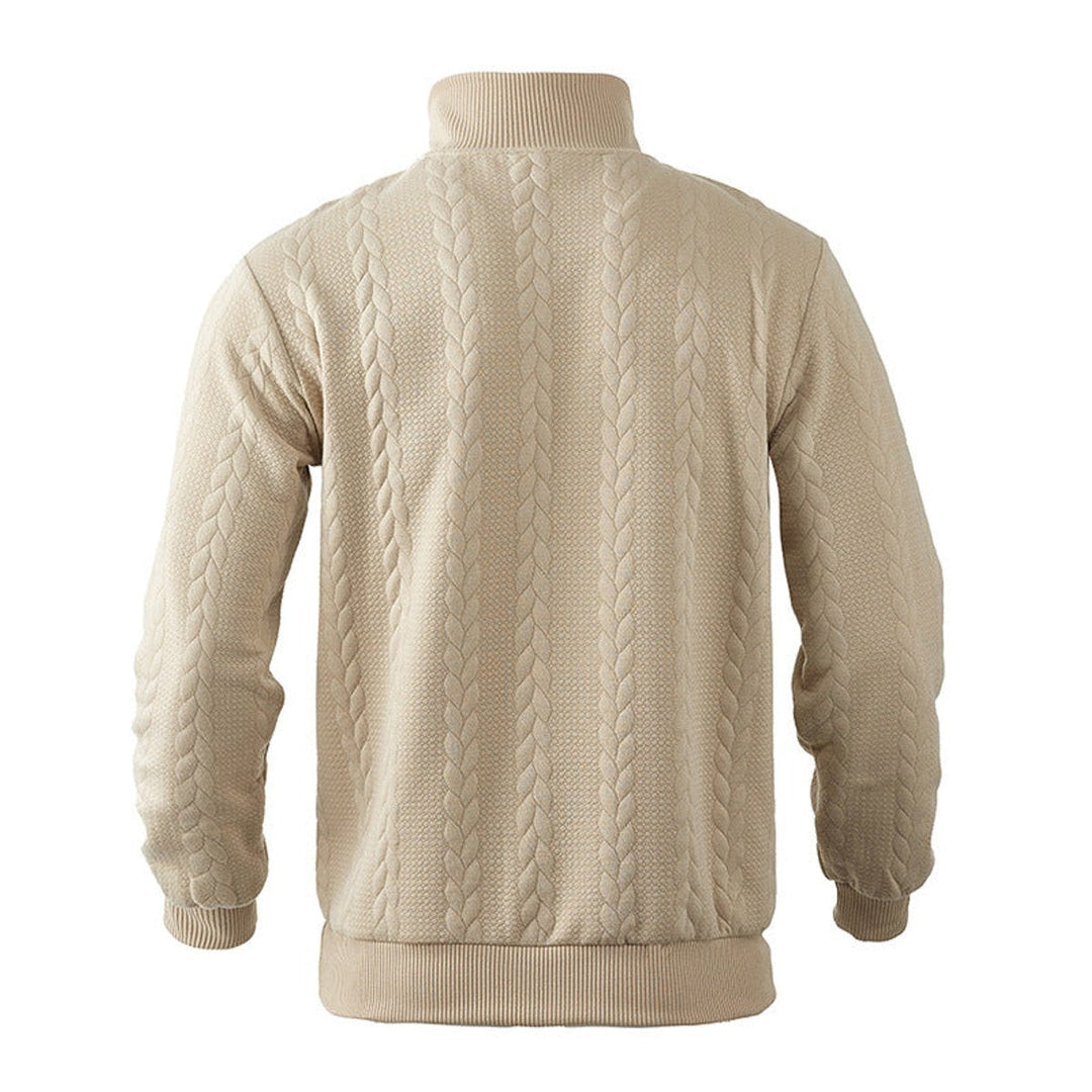 Pullover Herren | Stehkragen & Reißverschluss