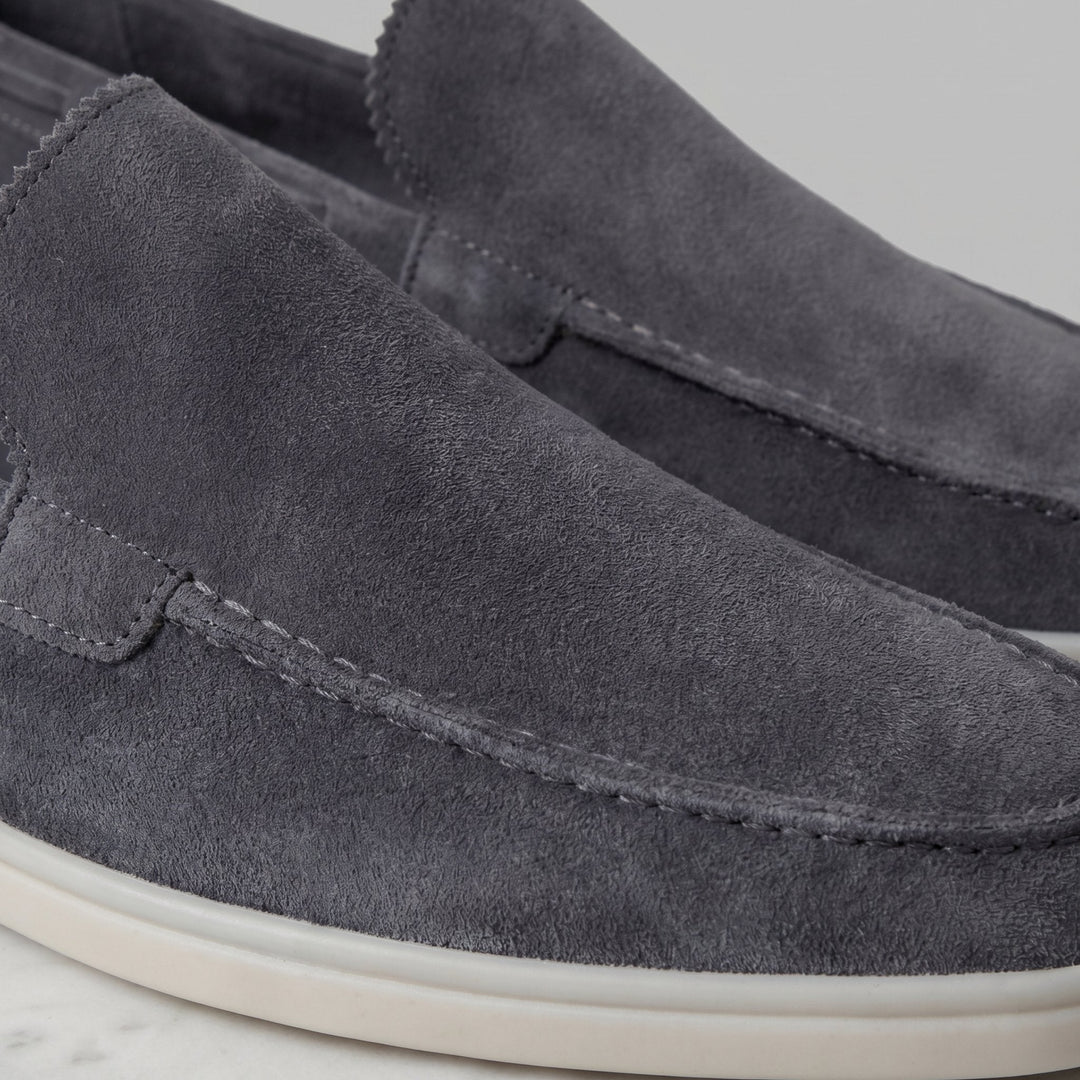 Teun - Klassieke suède loafers voor heren Angle