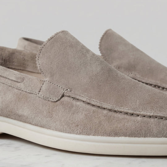 Teun - Klassieke suède loafers voor heren Detail