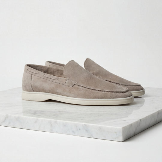 Teun - Klassieke suède loafers voor heren Hero