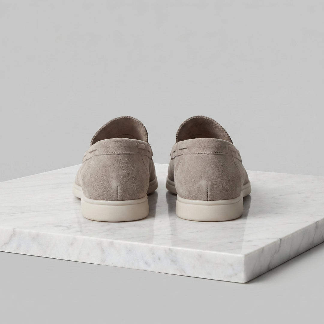 Teun - Klassieke suède loafers voor heren Side