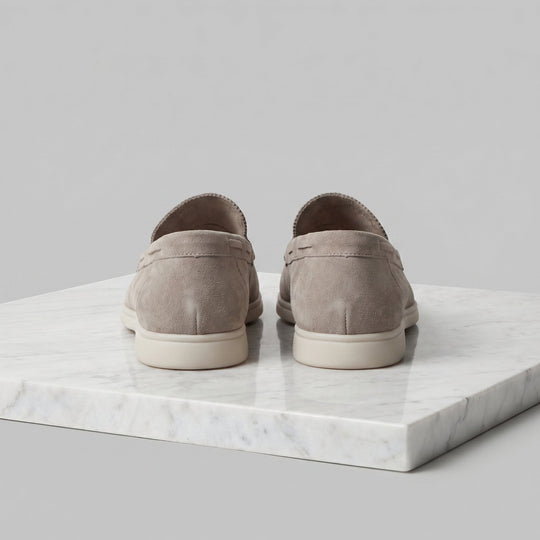 Teun - Klassieke suède loafers voor heren Side
