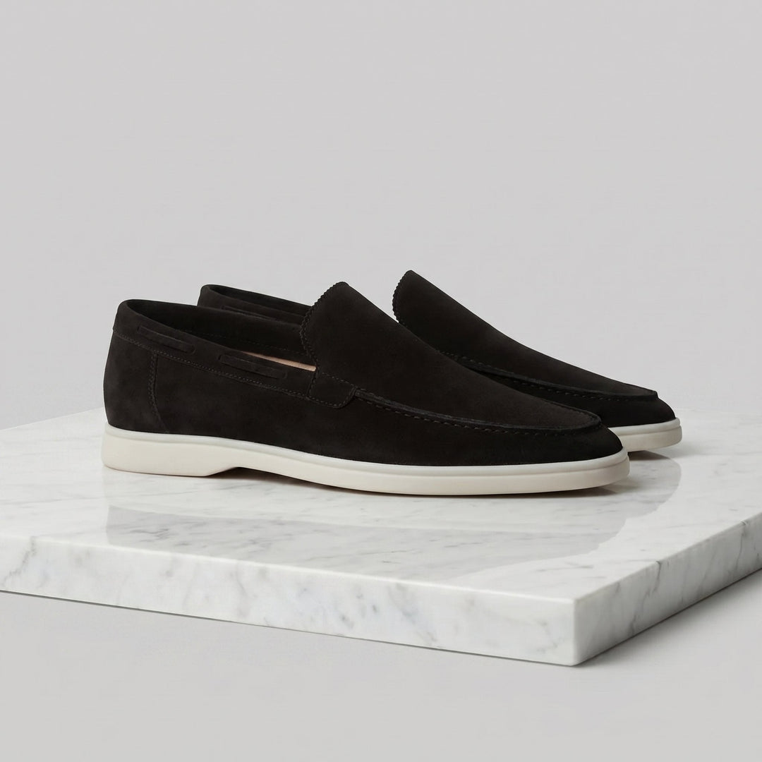 Teun - Klassieke suède loafers voor heren View 14