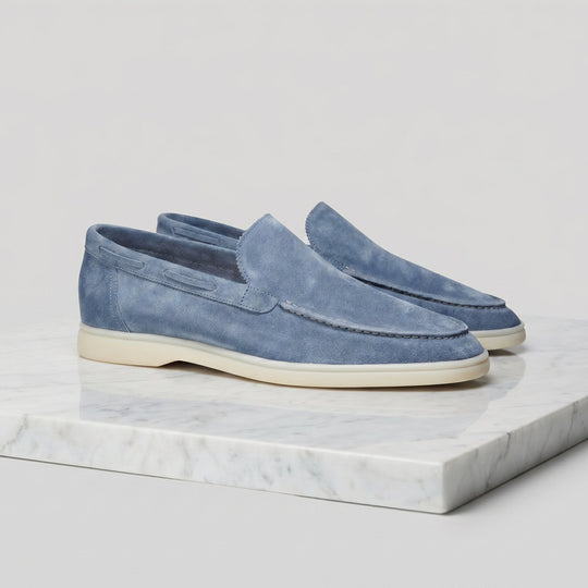 Teun - Klassieke suède loafers voor heren View 17