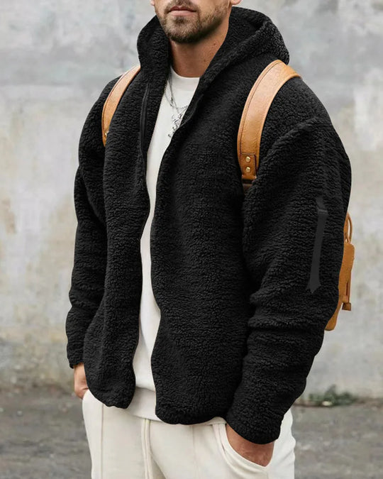 Bomberjack met capuchon en oversized fit