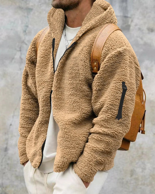 Bomberjack met capuchon en oversized fit