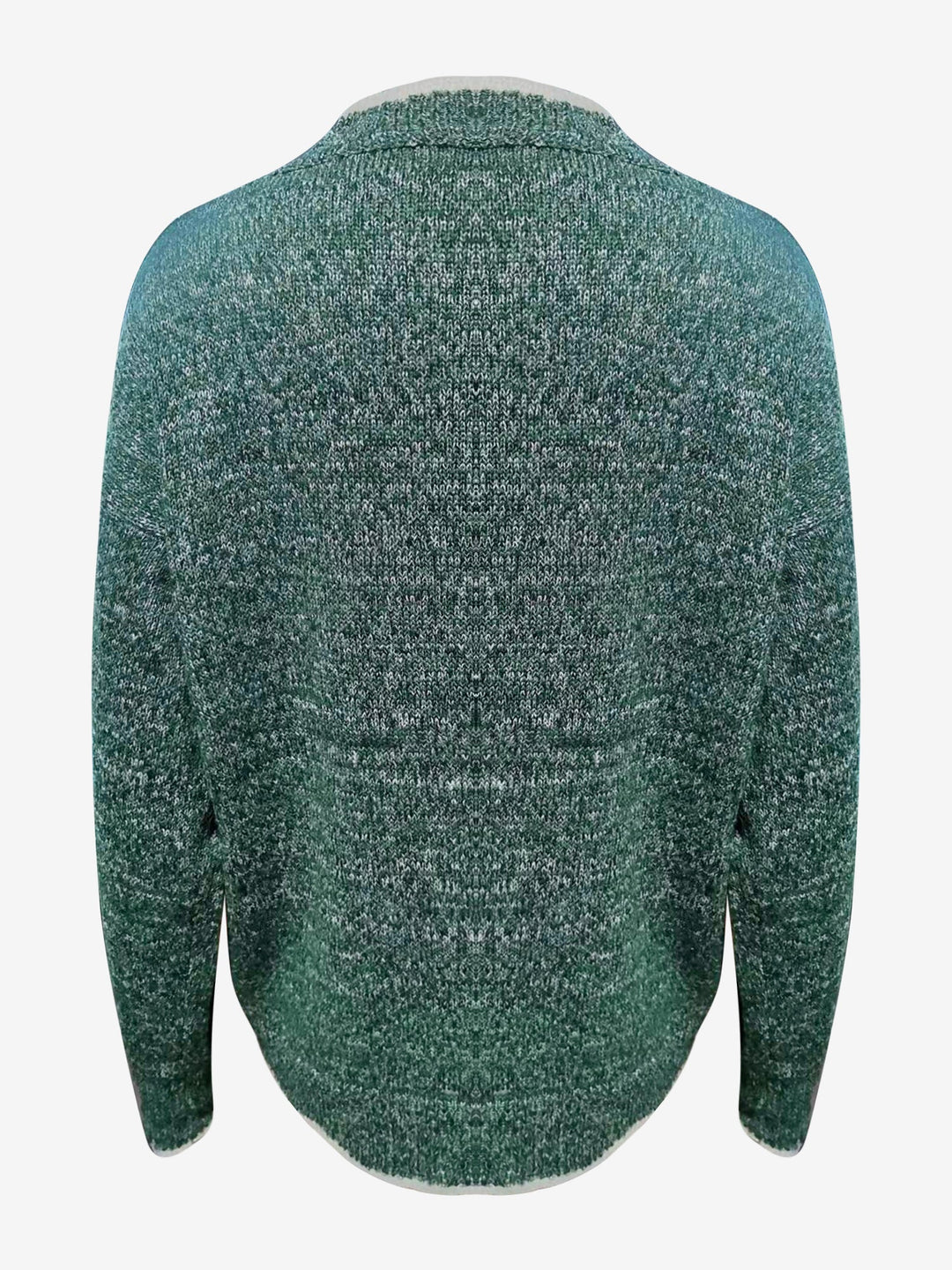 Strickpullover Damen | V-Ausschnitt mit Wellenkante 20
