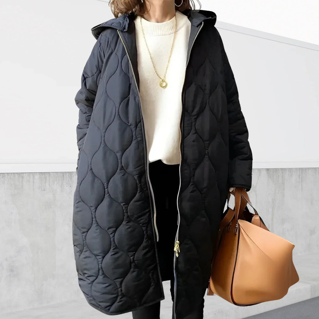Steppmantel Damen | Lang & Mit Kapuze