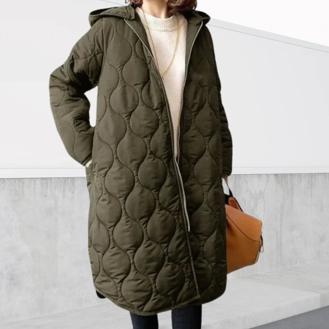 Steppmantel Damen | Lang & Mit Kapuze