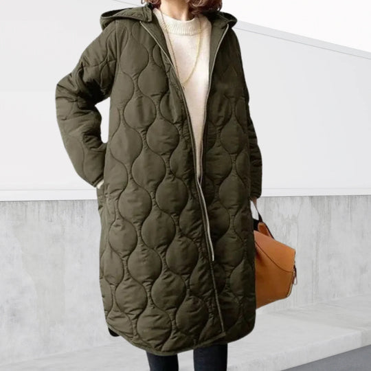 Steppmantel Damen | Lang & Mit Kapuze