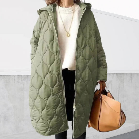 Steppmantel Damen | Lang & Mit Kapuze