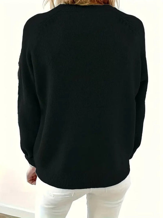 Strickpullover Damen | Knopfleiste & Weicher Strick 11
